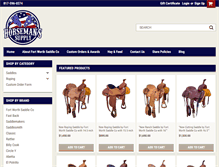 Tablet Screenshot of horsemansupply.com